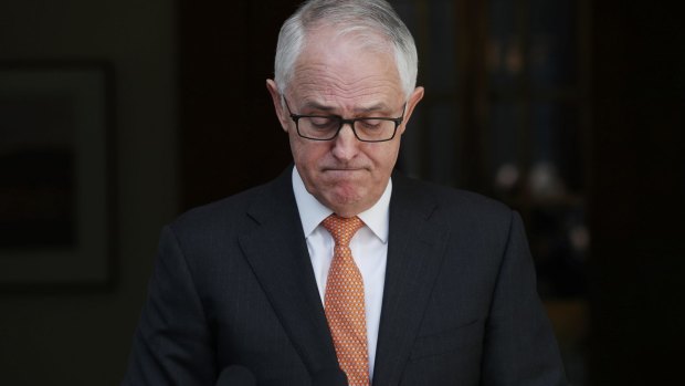 Prime Minister Malcom Turnbull after the High Court verdict.