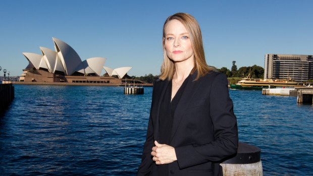 Director Jodie Foster in Sydney to launch Money Monster.
