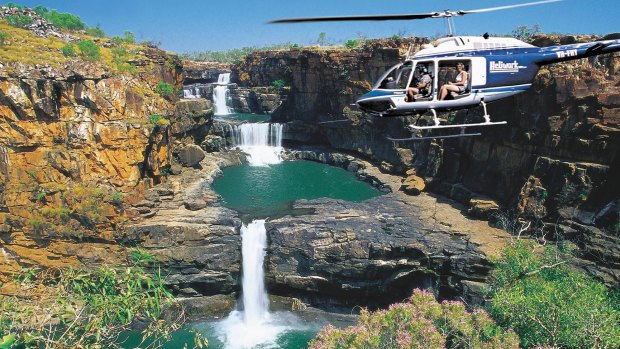 Mitchell Falls in the Kimberley.