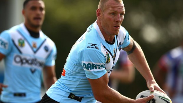 Prepared: Luke Lewis expects a tough encounter with the Titans.
