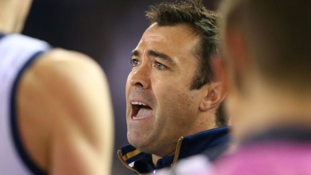 Geelong coach Chris Scott says parts of his side's game are way off the mark.
