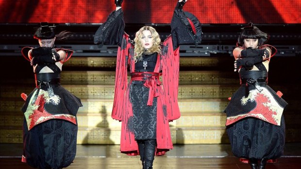 Madonna performs in Brisbane on Wednesday as part of her Rebel Heart Tour.