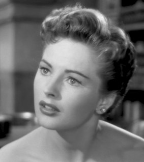 US actress Coleen Gray.
