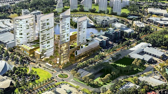 Developer Mulpha owns the 377-hectare masterplanned Norwest Business Park which will include an Aveo retirement home.