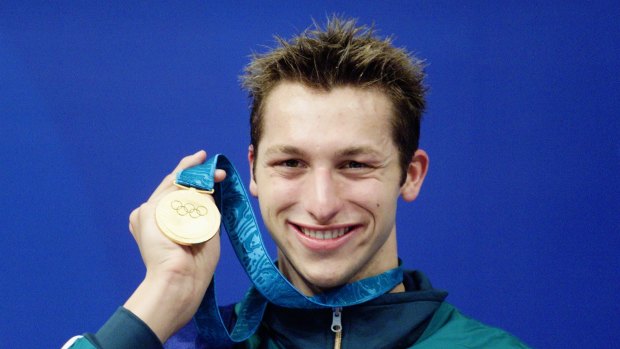 Ian Thorpe, pictured winning gold at the Sydney 2000 Olympic Games, was admitted to rehab for depression in 2014.
