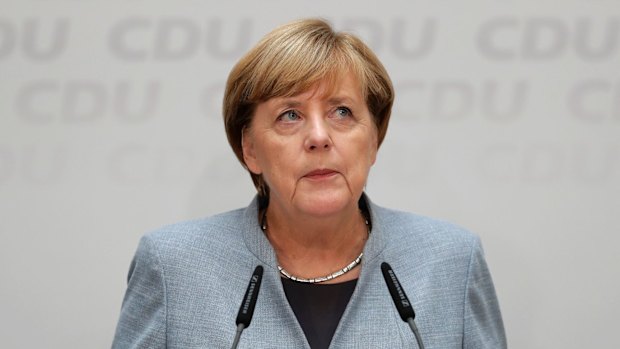 German Chancellor Angela Merkel.