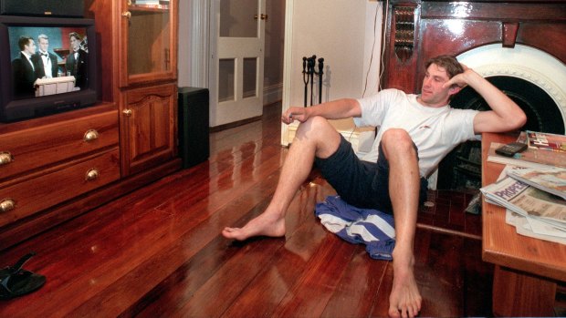 That night in 1996, when the ineligible Corey McKernan was at home watching the eligible winners of the Brownlow Medal.