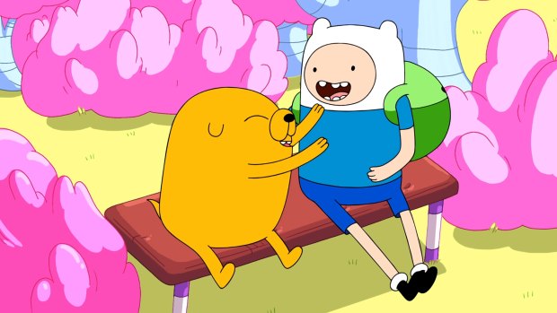 Surrealists: Jake and Finn explore the animated universe of Adventure Time.
