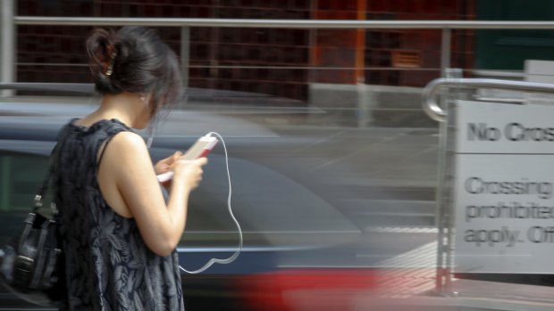 Don't walk: Police are cracking down on jaywalkers. 