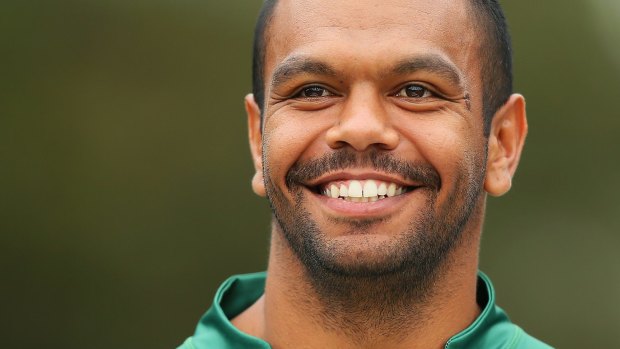 Happy: Kurtley Beale says he loves the culture at the Waratahs,