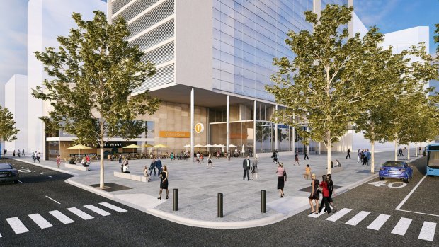 The proposed Victoria Cross station at North Sydney would be one of six new metro stops.