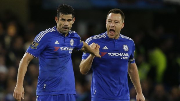 He can't do it all: Chelsea manager Guus Hiddink has called for more goal-scoring support for Diego Costa.