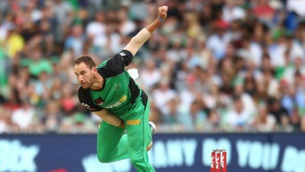In form: John Hastings is the Melbourne Stars' leading wicket-taker in the BBL.
