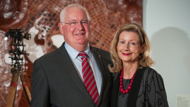 Sunday
Tony Hedley, chairman of the Canberra CBD Ltd board and one of the capital's most significant individual commercial property investors, with his wife Harriet Elvin, is the CEO of the Cultural Facilities Corporation, for Canberra's Top 10 power couples list
Date: May 19 2016
The Canberra Times
Photo: Elesa Kurtz