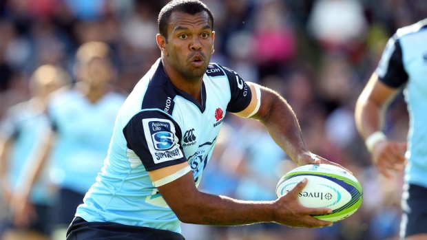 Top 10: Kurtley Beale gets first crack in the Waratahs' No.10 jersey against the Reds on Saturday night.