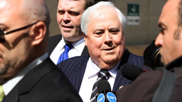 Clive Palmer: "Malcolm Turnbull will have his day in court to tell the Australian people what really happened."
