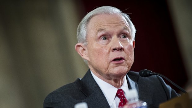 US Attorney General Jeff Sessions.