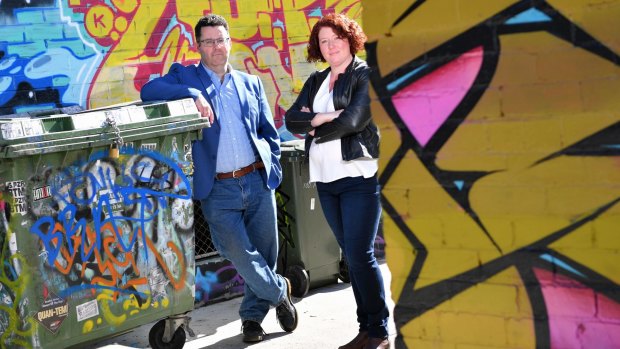 Authors Adrian McKinty and Jane Harper have been presented with Ned Kelly Awards by the Australian Crime Writers Association.