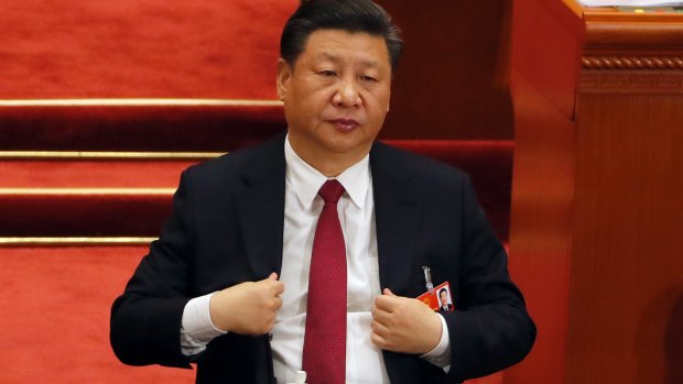 Chinese President Xi Jinping at the National People's Congress in Beijing last week.

