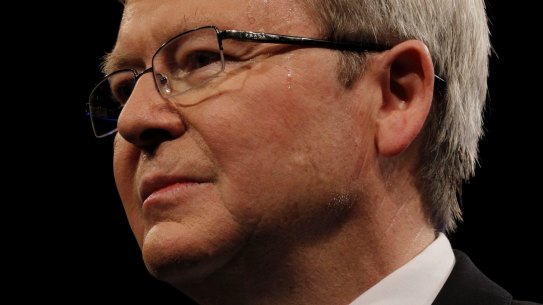 Former prime minister Kevin Rudd.