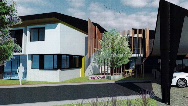 An artist's impression of plans for the new facility. 