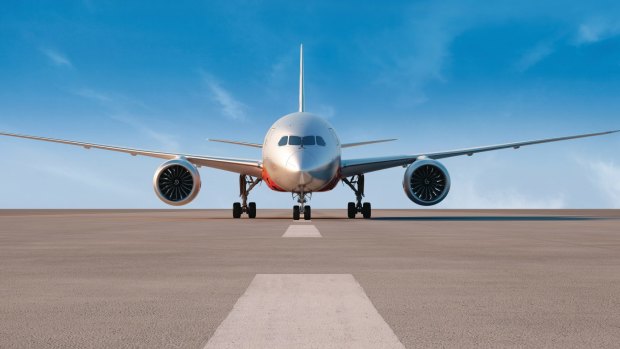 A Jetstar 787 Dreamliner.