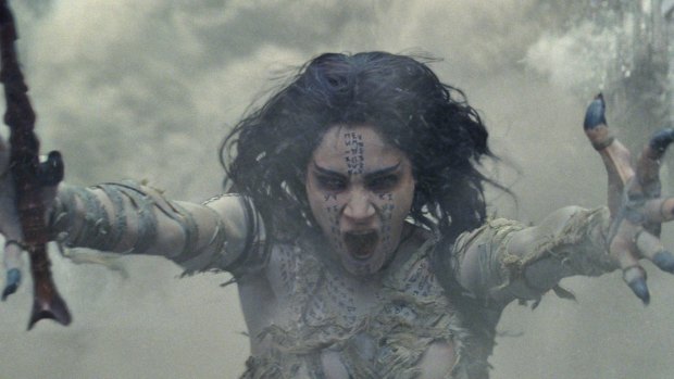 Sofia Boutella revisits Boris Karloff's menacing Mummy in the new Universal thriller. 