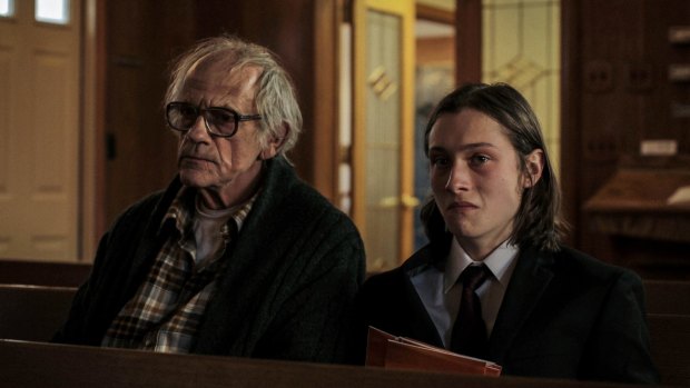 Christopher Lloyd and Max Records in <i>I Am Not a Serial Killer</i>.