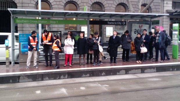 Last tram outta Melbourne's almost gone.