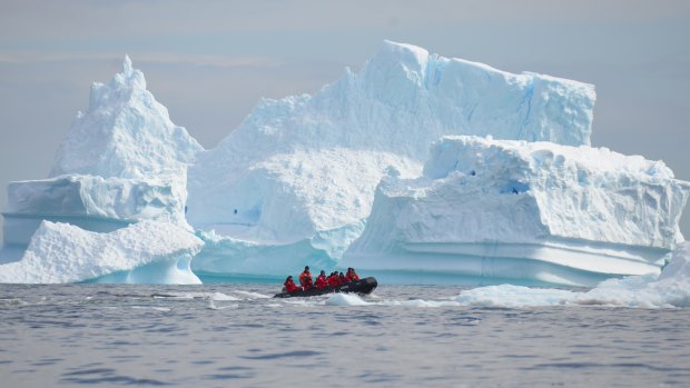 Completely surreal: Antarctica.