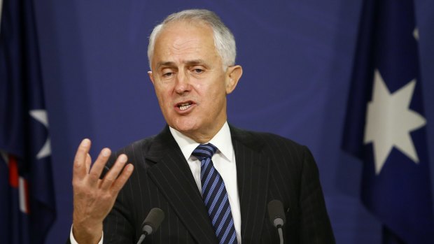 Prime Minister Malcolm Turnbull on Wednesday.