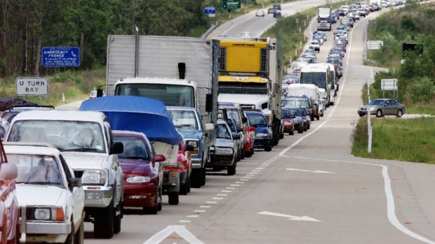 Traffic congestion on the Pacific Highway is as much a Christmas tradition as prawns, Carols in the Domain and plum pudding.