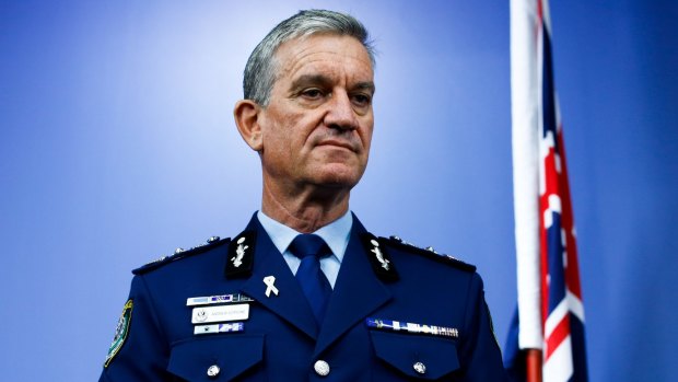NSW Police Commissioner Andrew Scipione announced on Thursday he will retire in April. 