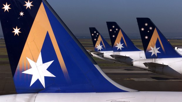 In what year did Ansett stop flying?