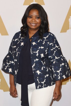 Octavia Spencer, nominated for her role in Hidden Figures, at the Academy Awards Nominee Luncheon.