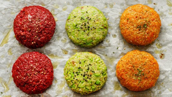 Many modern meat alternatives are not comparable to patties made from lentils or peas (pictured). 