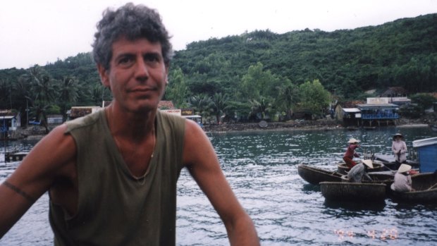 For his first TV series, A Cook's Tour, Bourdain headed to Cambodia.