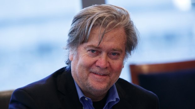 Donald Trump's chief strategist Stephen Bannon was formerly head of the right-wing website. 
