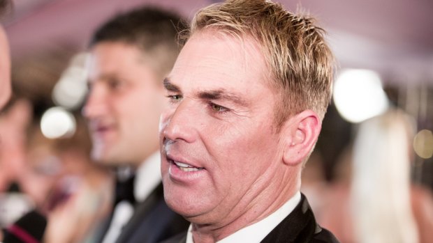 Shane Warne talked his way into one of the year's most read sport stories.