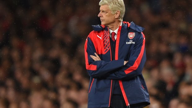 Sticking with the Gunners: Arsene Wenger.
