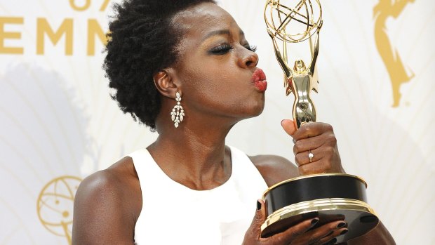 <i>How To Get Away With Murder</i> star Viola Davis became the first black woman to win an Emmy for Best Actress in a Drama Series.