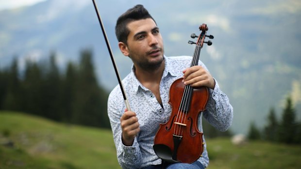 'I used to dream about this when I was a kid': Syrian refugee Rami Basisah in Switzerland.