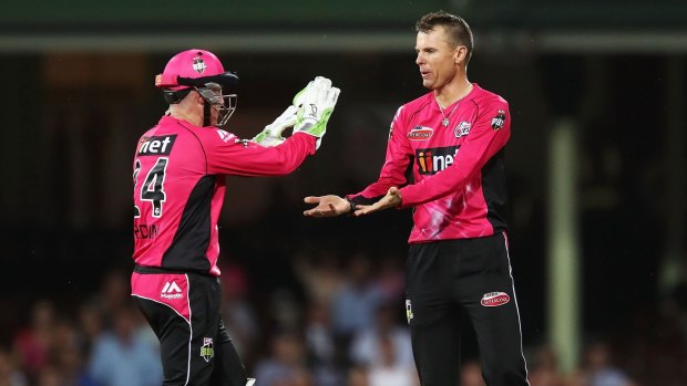 Slow wicket suits: Johan Botha is wary of the WACA wicket for the BBL final.