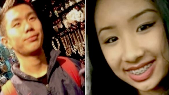 Anthony Nguyen, left, was killed in the crash, in which Jasmine Vuong was also seriously injured.