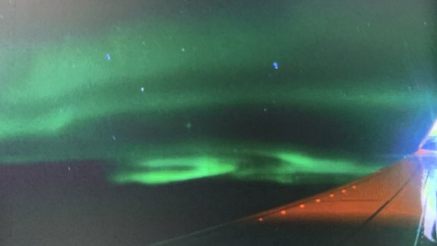 The nothern lights: Why you should always get a window seat if you're flying over or near the Arctic.