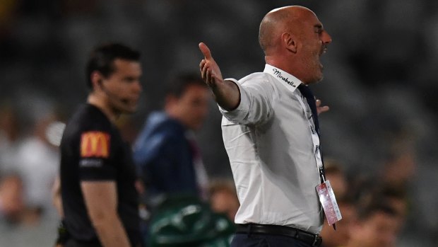 Although Muscat can be vocal on the sidelines, he remains calm about Melbourne Victory's slow start to the season.