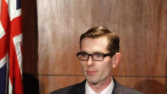 Finance, Property and Services Minister Dominic Perrottet.