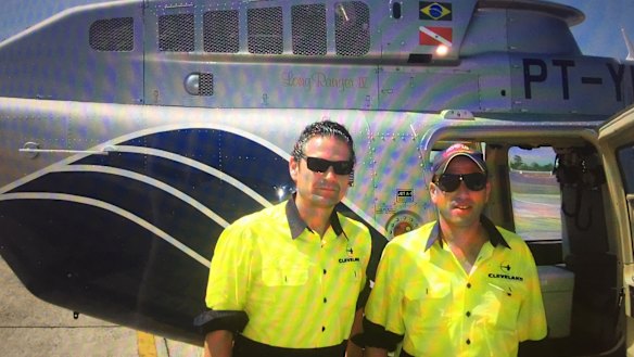 Former Macquarie Bank investment advisers Stefan Whiting, left, and Michael Rosenbaum.  