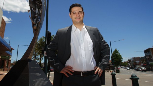 Liverpool mayor Ned Mannoun.is often described as the Liberal party's face in western Sydney.