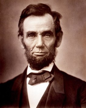A signed letter by former US president Abraham Lincoln sold for $US3.4 million in 2008.